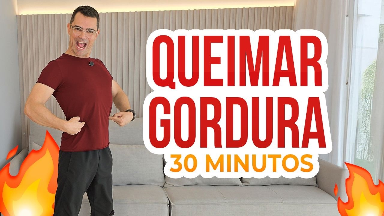 CAMINHADA EM CASA POWER para EMAGRECER RÁPIDO | Nível 4 | Caminhada de 30 minutos