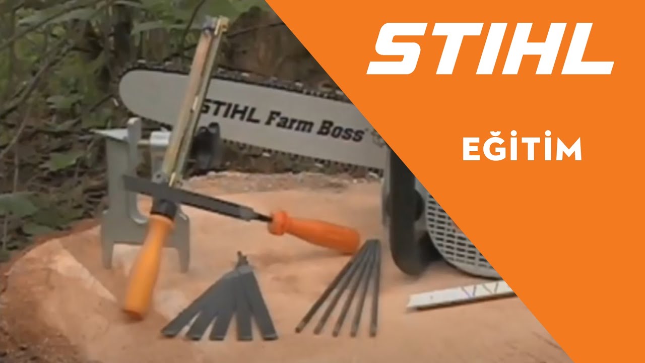 BÖLÜM 3: MOTORLU TESTERE ZİNCİRİ BİLEME
