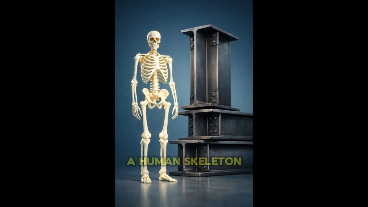 How Strong Are Human Bones REALLY Stronger Than Steel!
