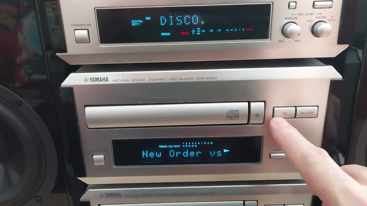Yamaha Pianocraft RX-E200   hifi syst&eacute;m