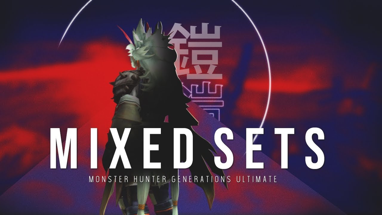 MHGU Blademaster Mixed Set Showcase