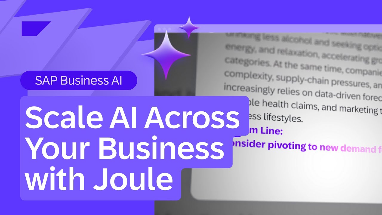 Scale AI Across Your Business with AI Agents | Joule