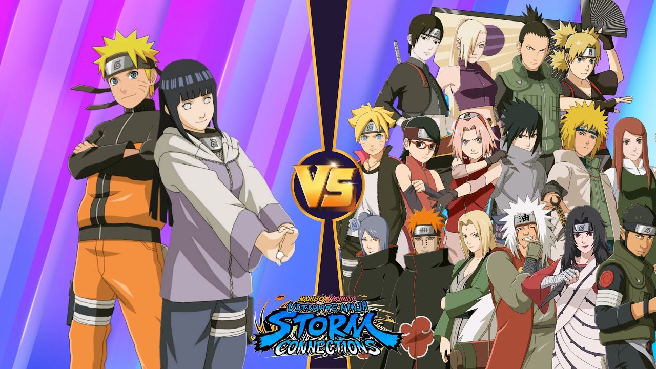 【Naruto & Hinata Team VS Couple two-man team Marathon battle】 NARUTO X BORUTO Ultimate Ninja STORM
