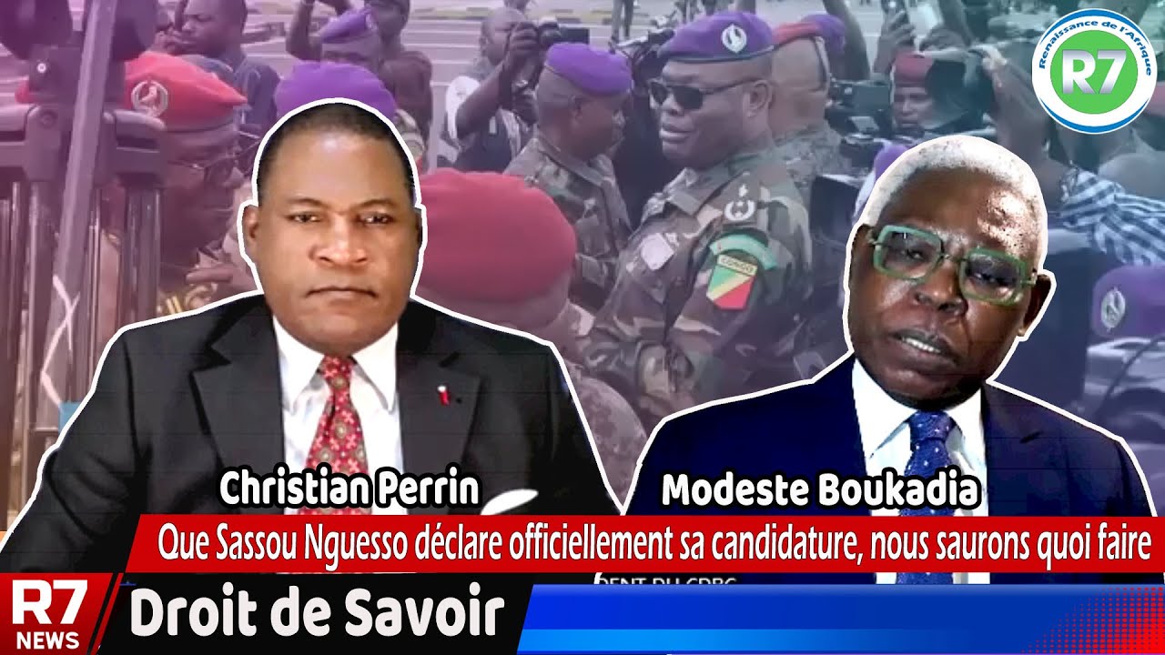 Congo B: Que Sassou Nguesso déclare officiellement sa candidature et nous saurons comment réagir