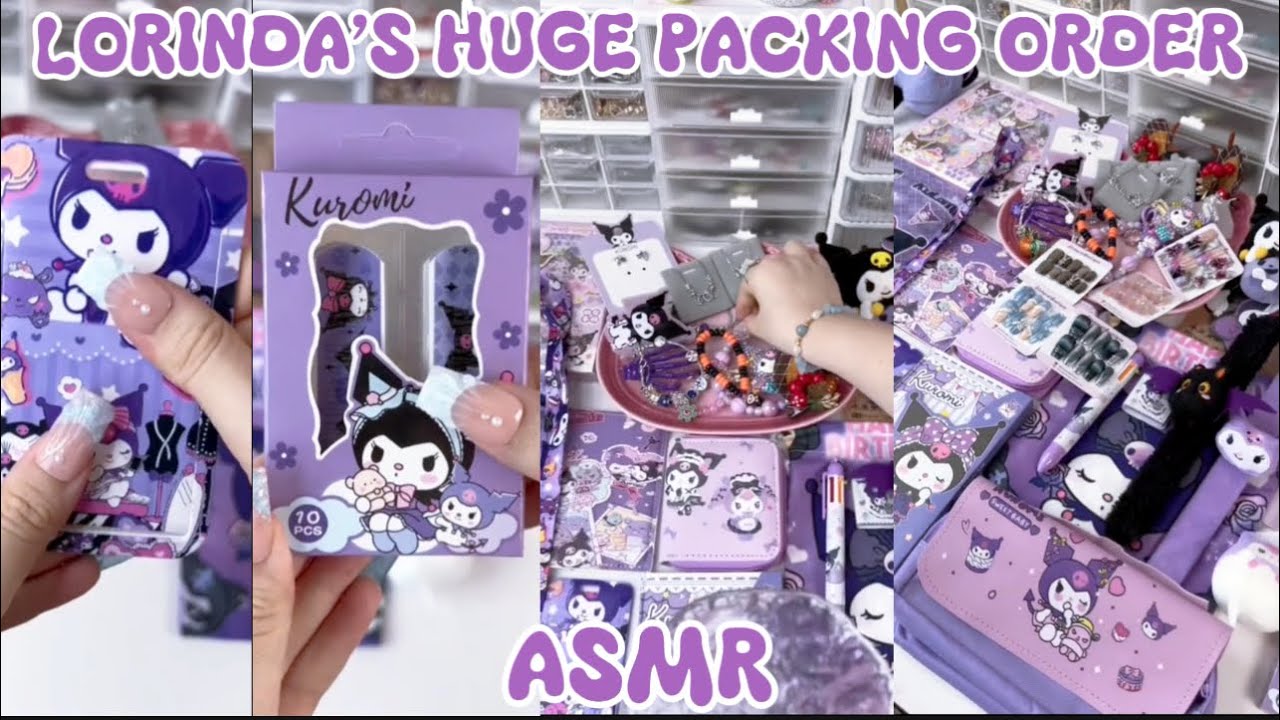 LORINDA’S HUGE PACKING ORDER 😻✨(ASMR)||SMALL BUSINESS 