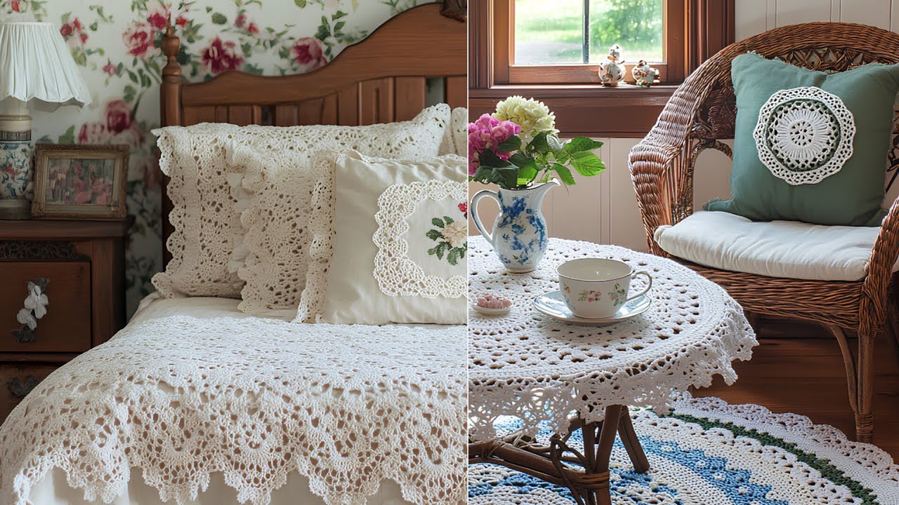 🌸🍀 SMALL COTTAGE GRANNY CHIC VINTAGE CROCHET DESIGNS: Weaving Authenticity & Charm~Awaken Creativity