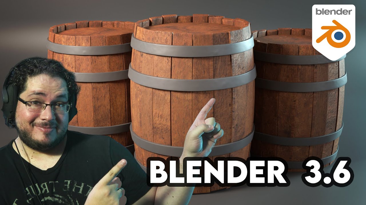 Краткое введение в Blender 3.6 LTS!