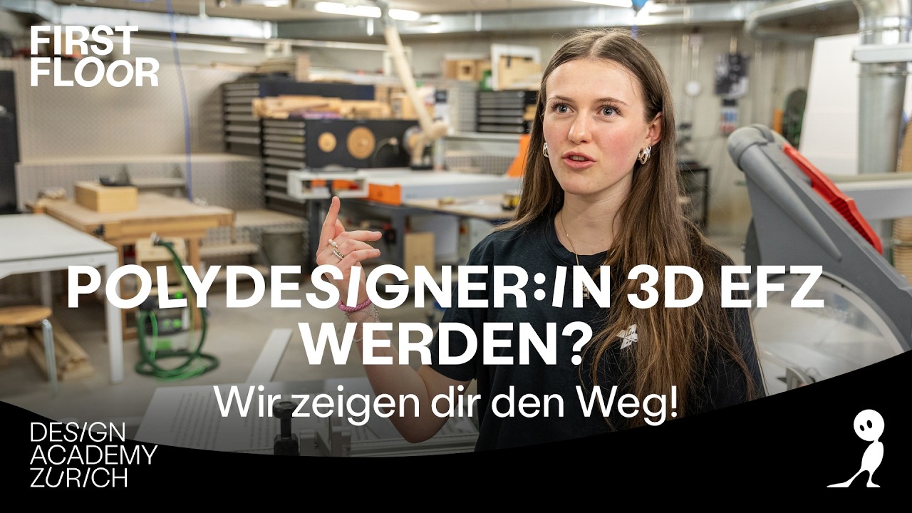 Polydesigner:in 3D werden aber wie? First Floor zeigt dir den Weg!