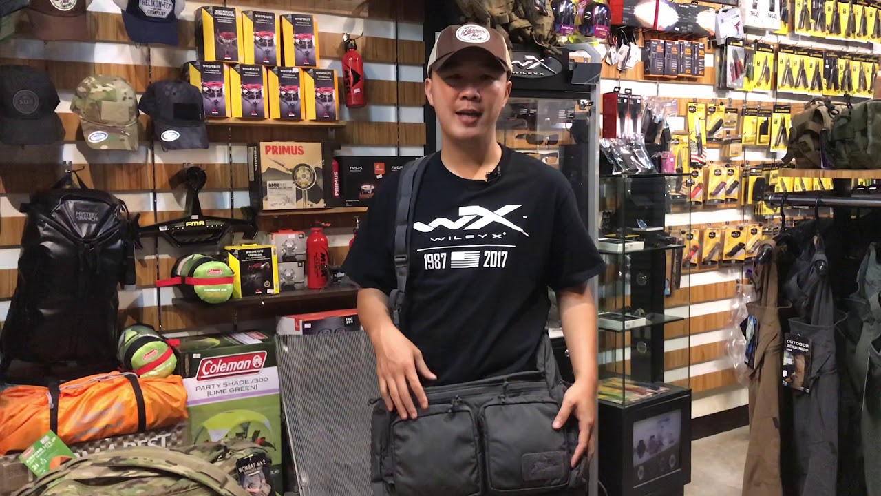 กระเป๋าสะพายข้างรุ่นใหม่ จากค่าย Helikon tex  WOMBAT MK2® SHOULDER BAG
