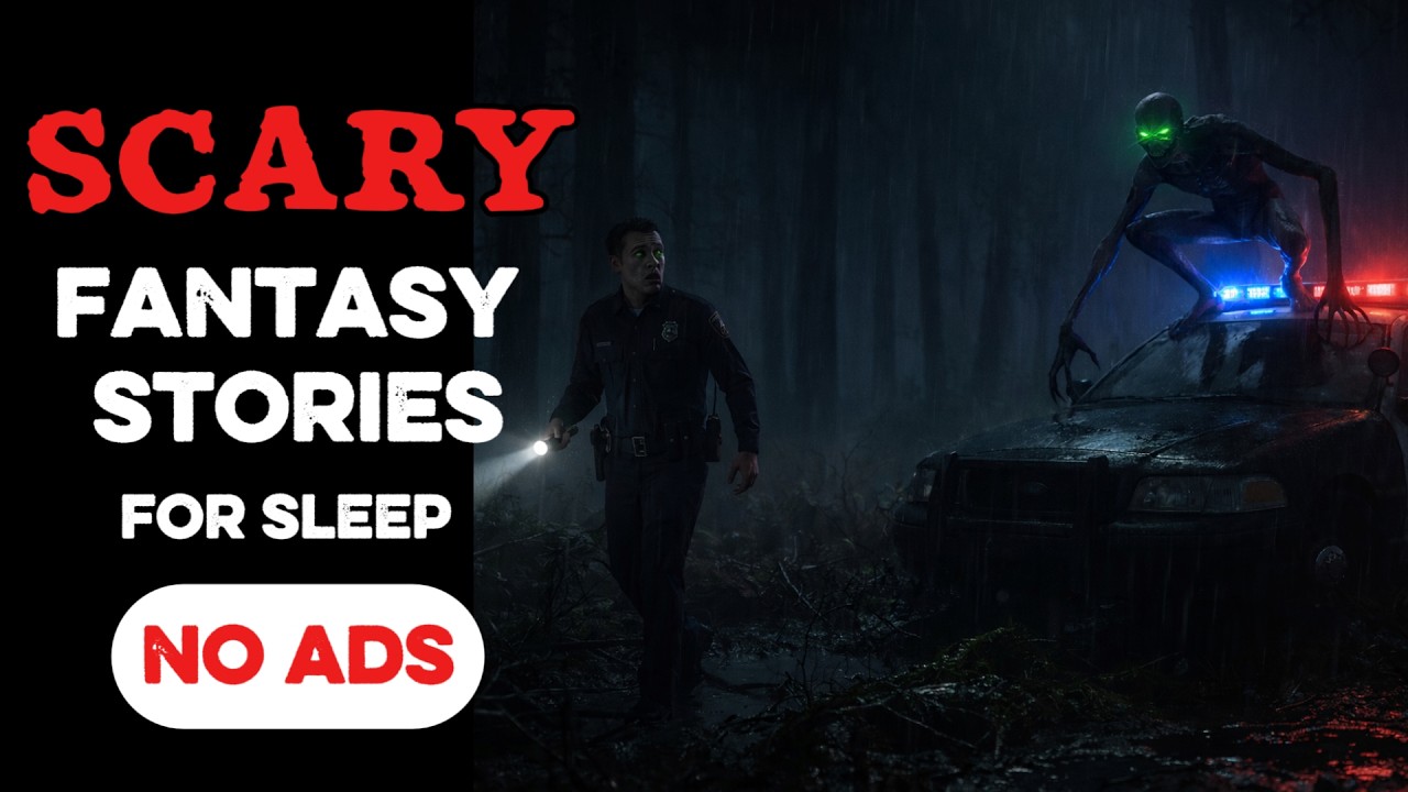 ⚠️ NO ADS ⚠️ 8 HOURS of Dark Fantasy Bedtime Tales | Rainfall Ambience | Black Screen