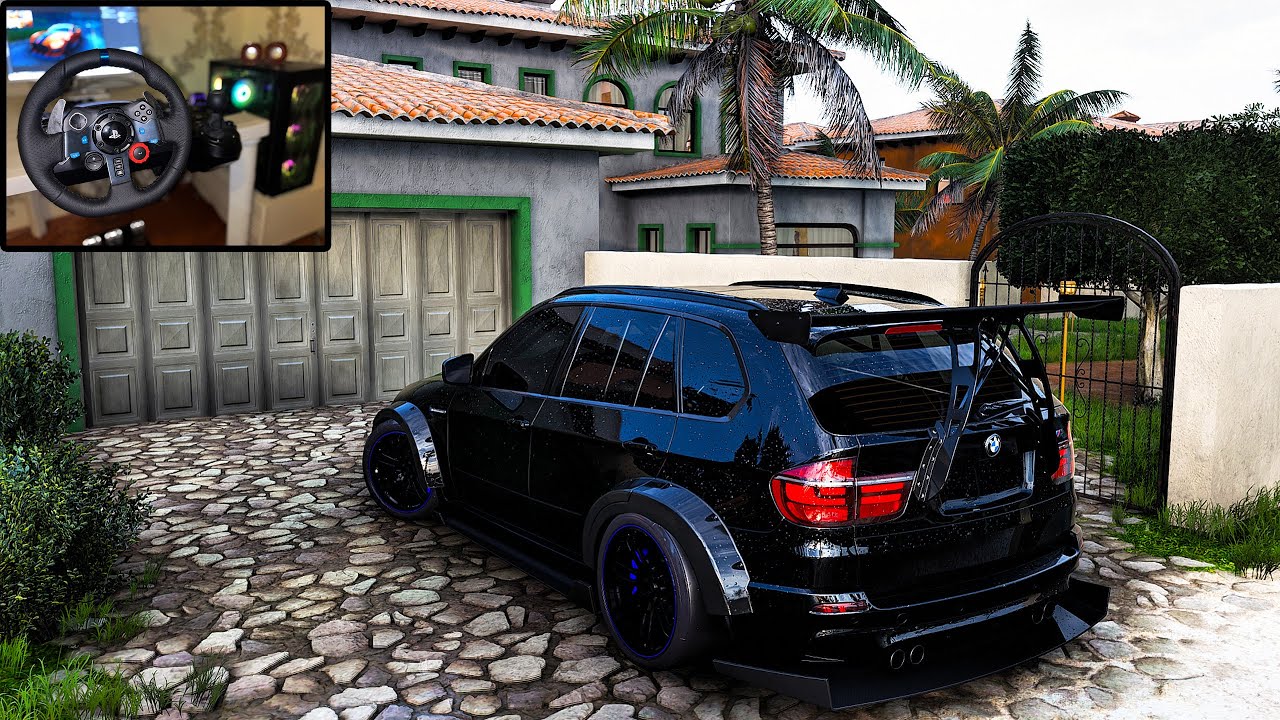 BMW X5M 2011 - Forza Horizon 5 | Logitech G29 + Shifter Gameplay [4K 60fps]
