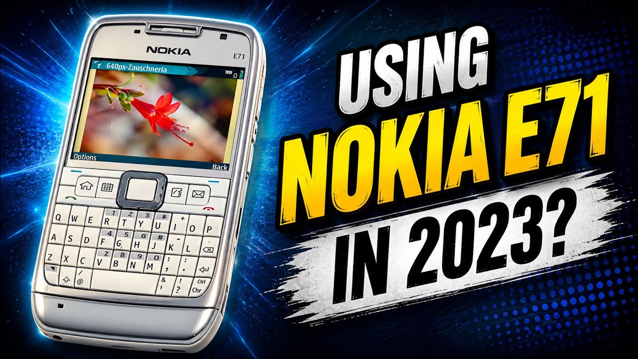 Using Nokia E71 in 2023 | Symbian S60 | RandomRepairs