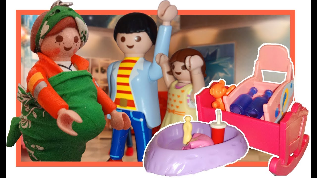 اشترينا حاجات البيبي الجديد 🍼  _ يوميات عائلة احمد و زينة _ play mobil
