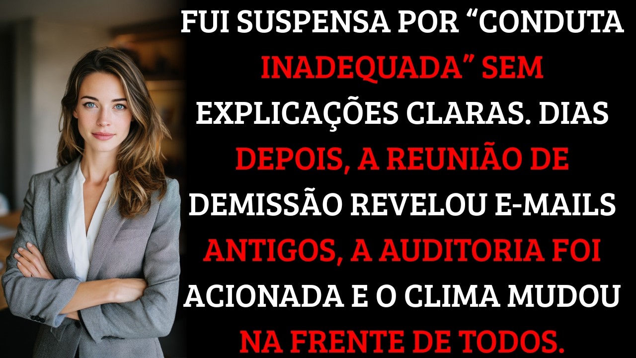 Fui Suspensa Por “Conduta Inadequada” — Até REUNIAO de DEMISSAO revelar algo na frente de TODOS