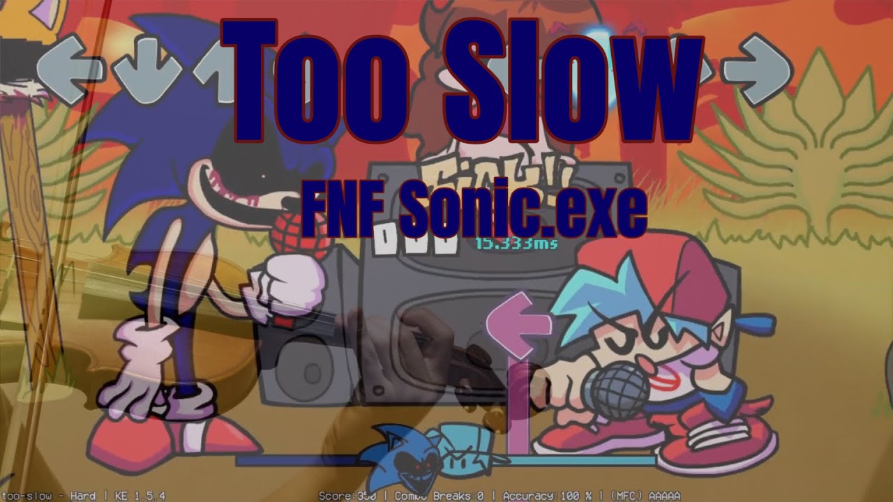 FNF Sonic.exe - Too slow - Violin Cover