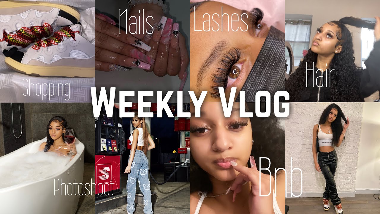 WEEKLY VLOG: a realistic week in my life | maintenance + photoshoots + dinner & more | SVT Hair