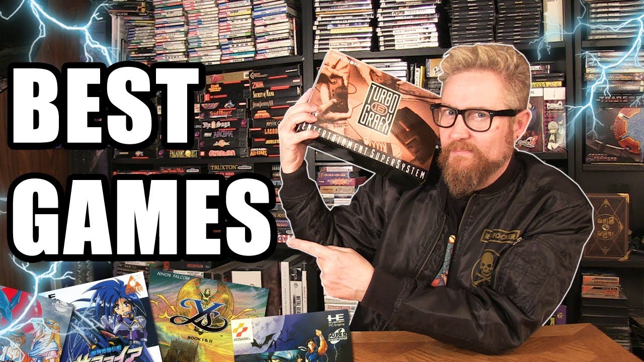 TURBOGRAFX MINI  BEST GAMES - Happy Console Gamer