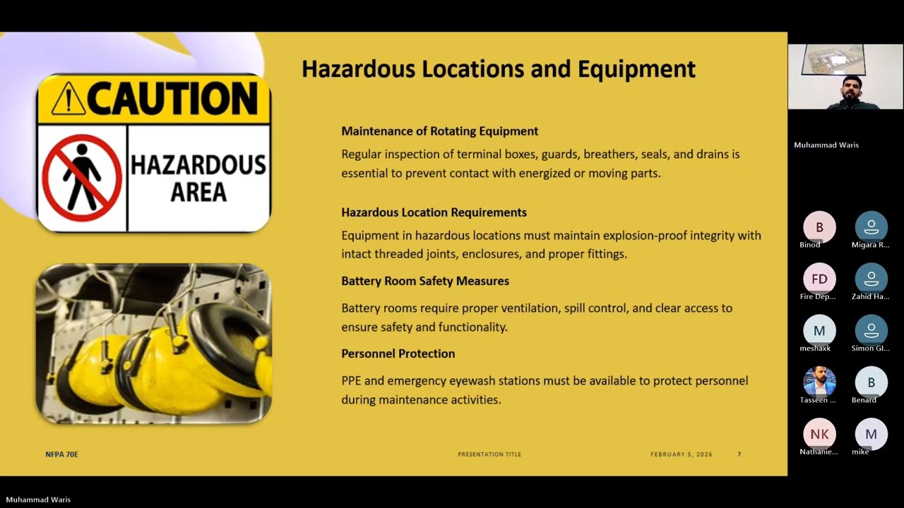 NFPA 70E Electrical Safety: Maintenance, #ppe , and #Safe Work Practicesne Session #nfpa