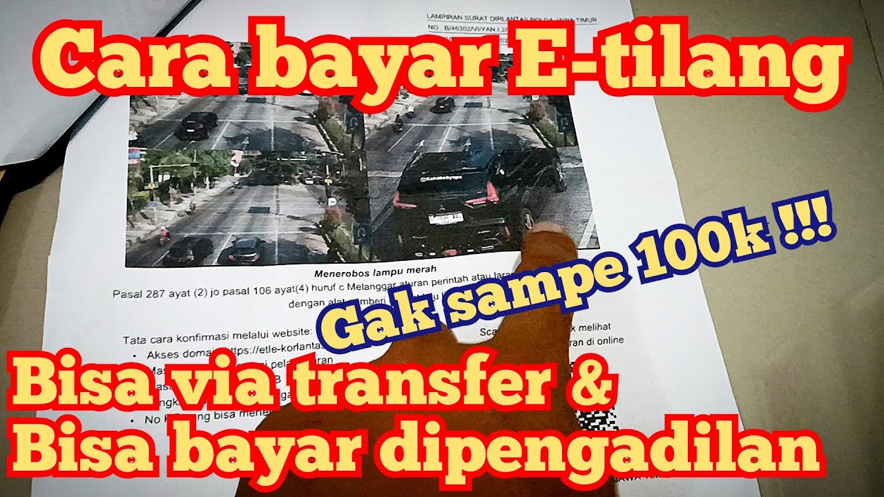 Cara bayar tilang elektronik #tilangelektronik #tilangetle
