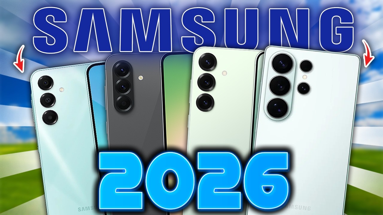 ✅ Los 7 MEJORES SAMSUNG PARA COMPRAR EN 2026 ¿QUE SAMSUNG COMPRAR? 🤔