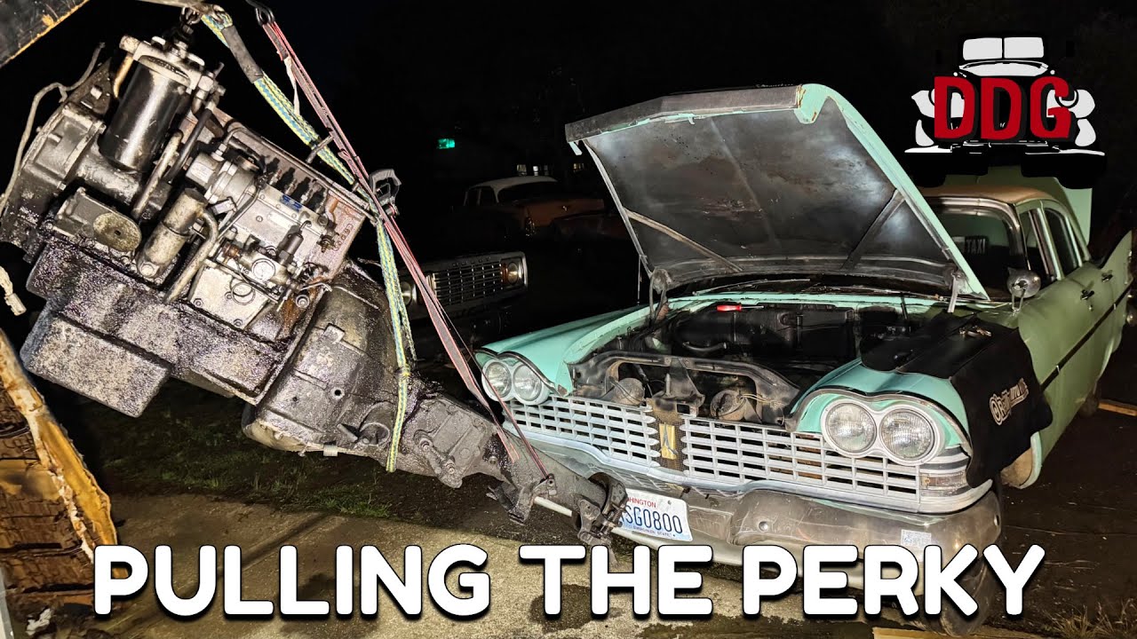 Perilous Progress - Dissecting My 1959 Plymouth Diesel Taxi, Transmission Tech, And Much More