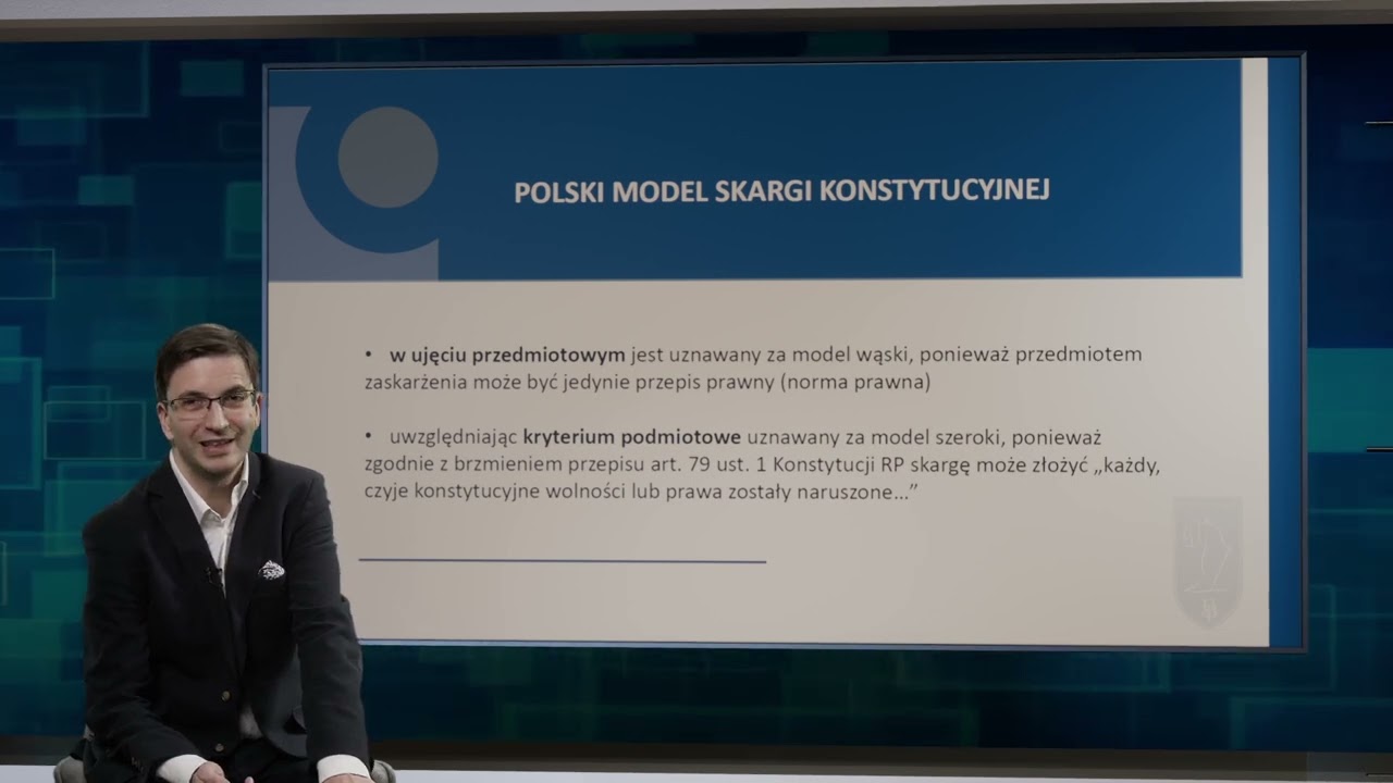 Prawo do skargi konstytucyjnej w Polsce – dr hab. Lech Jamróz