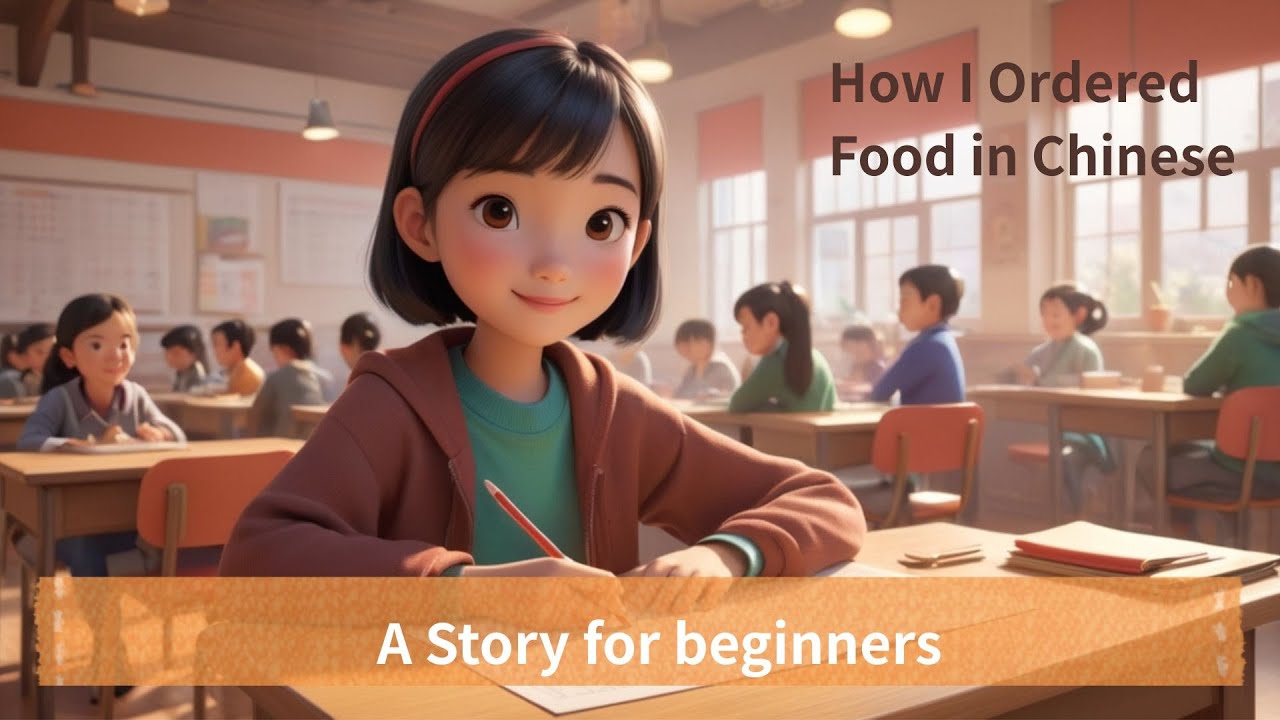 Let's understand Chinese with a short story for beginner(How I Ordered Food in Chinese)