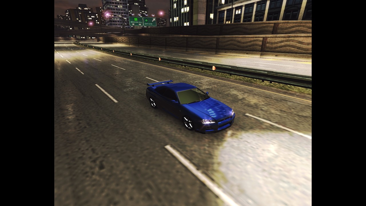 Need For Speed Underground 2-Fiz corrida e drift com o skyline+evento#18
