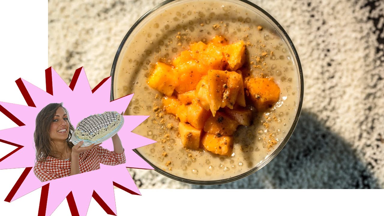 Budino con Perle di Tapioca - Tapioca Pudding