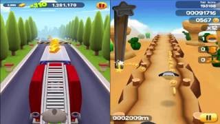 Talking Tom Gold Run Vs Panda Run
