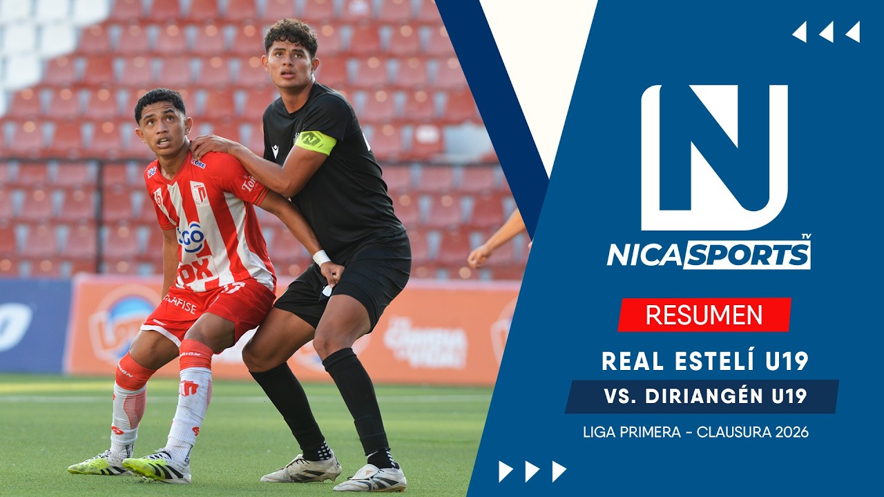 📹 Resumen Liga Primera Juvenil ⚽ Real Estelí U19 2️⃣🆚2️⃣ Diriangén U19 | Jornada 6️⃣ Clausura 2026