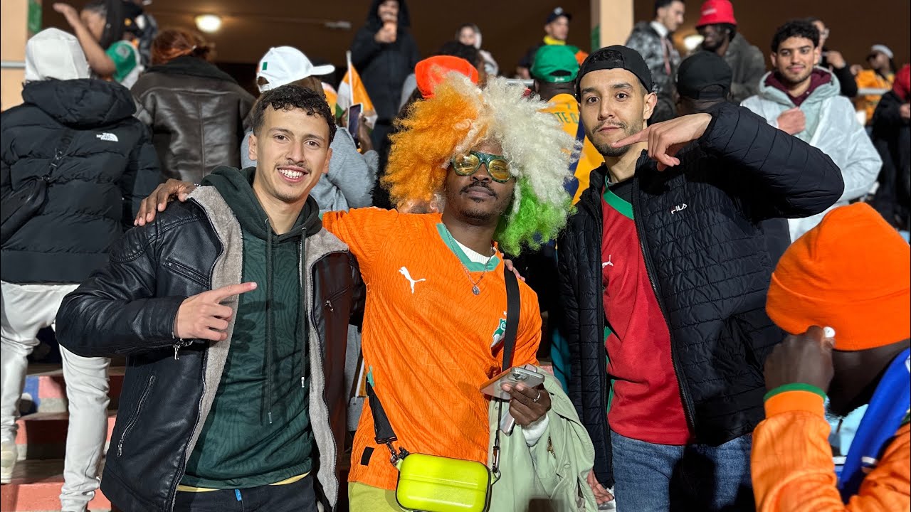 Le vlog du match C&ocirc;te d&rsquo;Ivoire Mozambique au stade de Marrakech pour la CAN au Maroc 