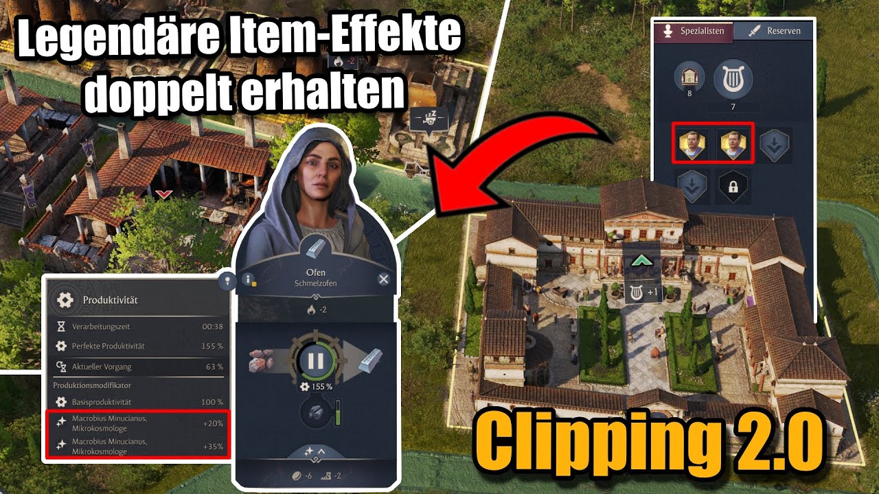 (No longer working!) CLIPPING 2.0 in ANNO 117 - So lassen sich Item Buffs ganz einfach stacken!