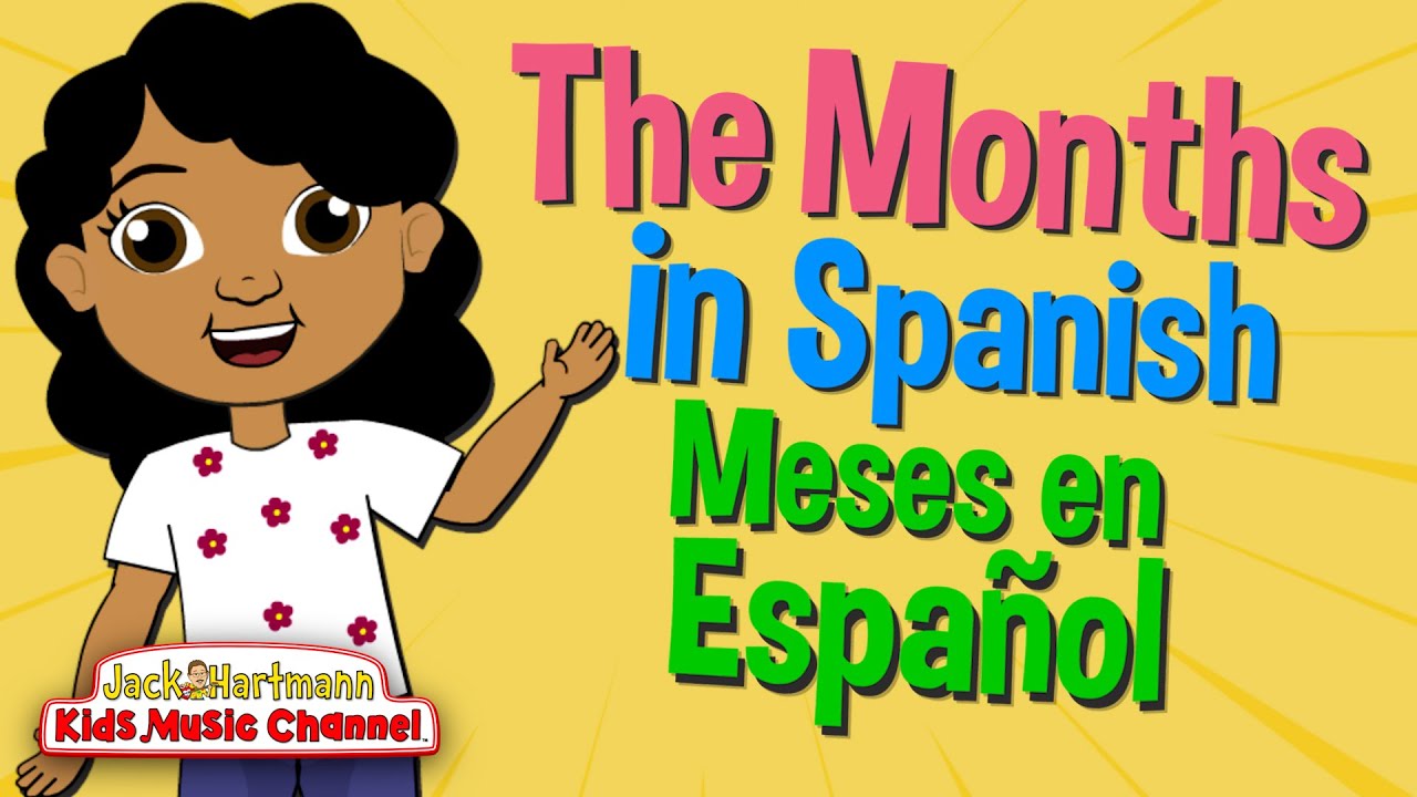 The Months of the Year in Spanish | Los meses en Espa&ntilde;ol | Jack Hartmann