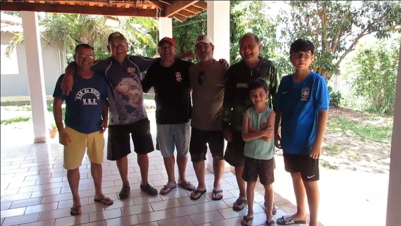 ENCONTRO COM AMIGOS NO PESQUEIRO DO GARÇA