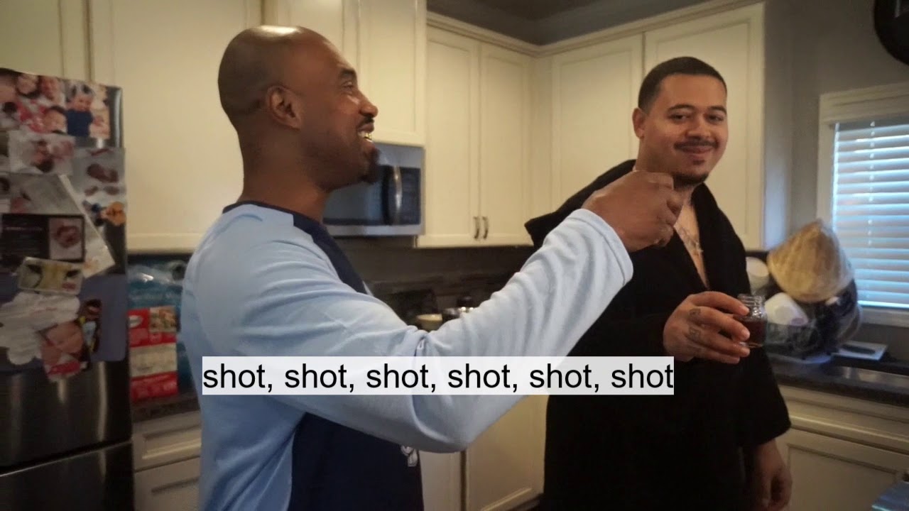 Waking up at MightyDuck's on Christmas.