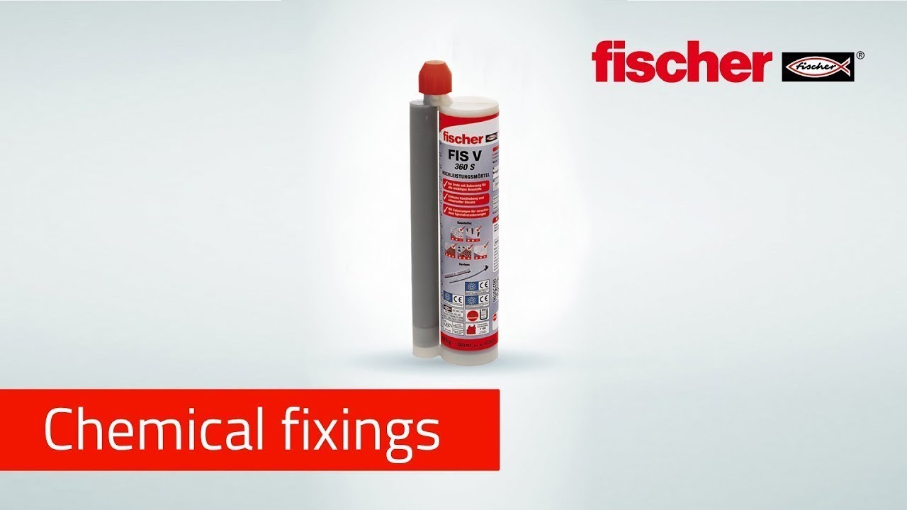 Anchorage in masonry and cracked concrete with injection mortar fischer FIS V