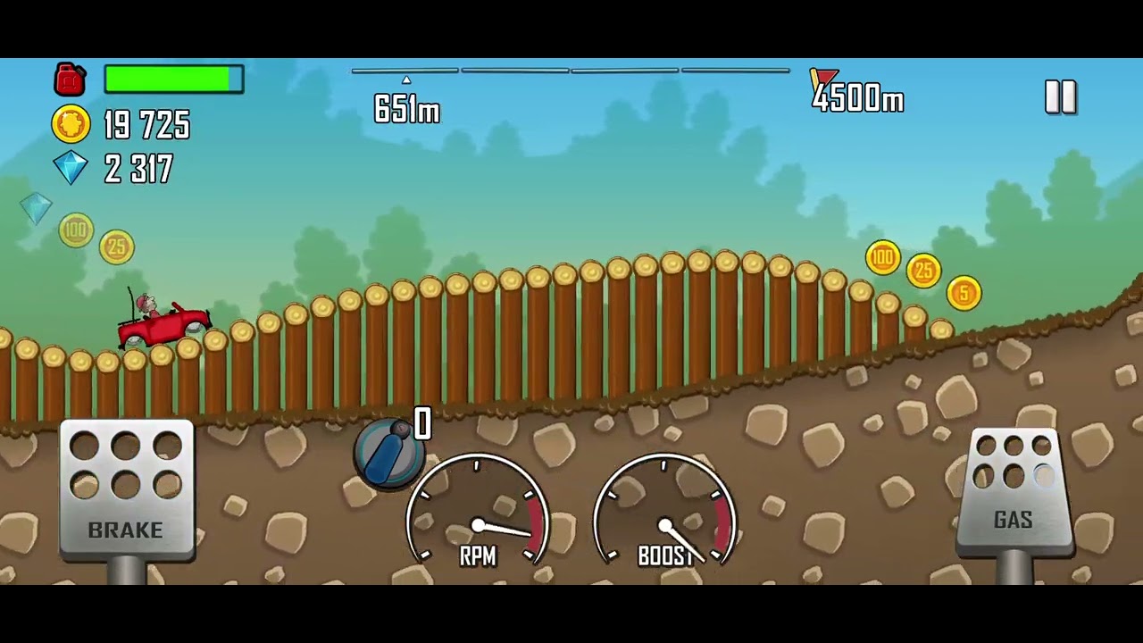 HILL CLIMB RACING# HILL CLIMBER# BOOT CAMP CHALLENGE 🏕 #01 