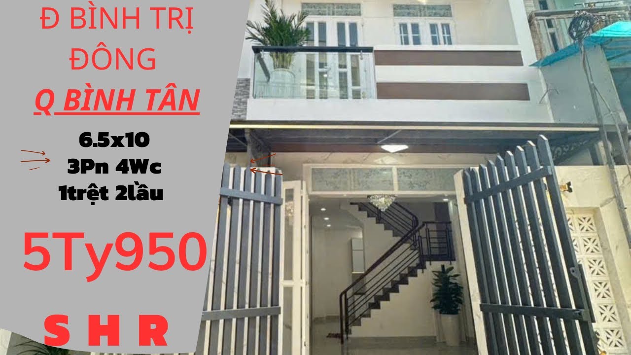 🏡Bình Trị Đông Bình Tân Diện Tích Khủng 🏡
