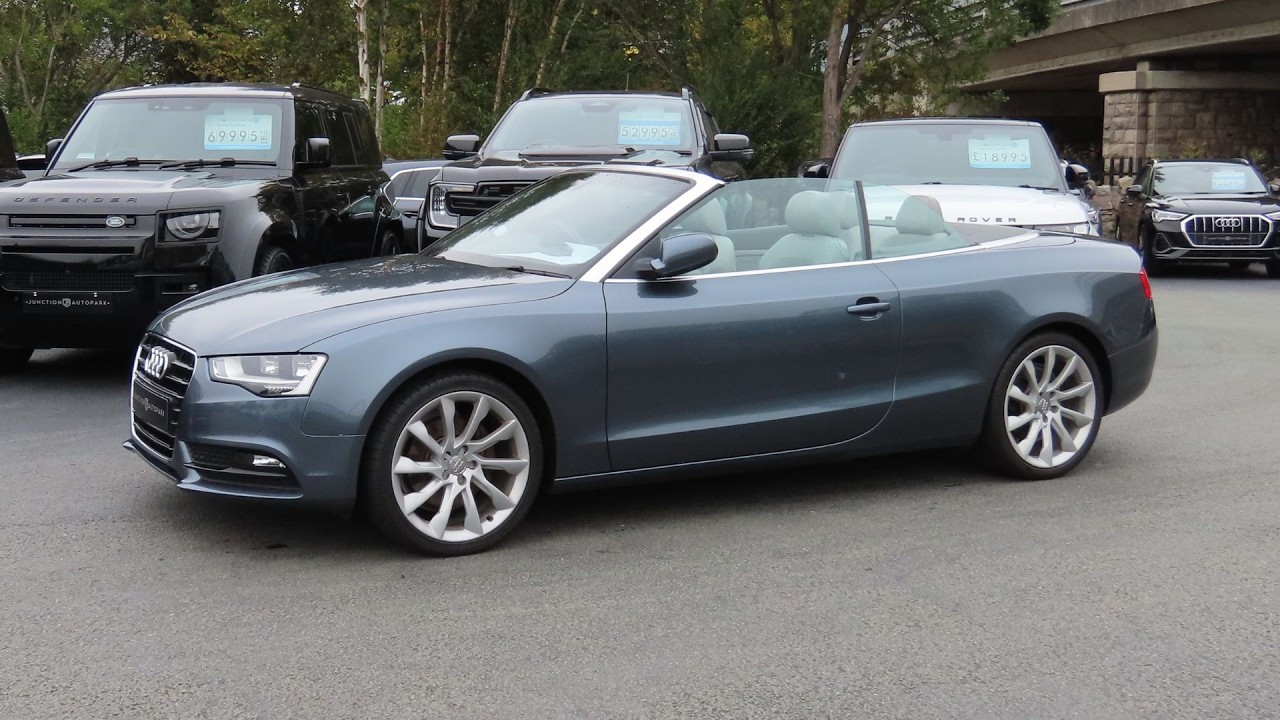 2014 Audi A5 Cabriolet 2.0 TFSI Quattro SE - Start up and full vehicle tour