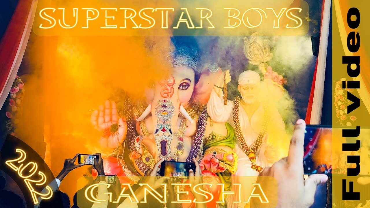 SUPER STAR BOYS 2022 GANESHA🔥|CELEBRATION|Ulsoor|bangalore|