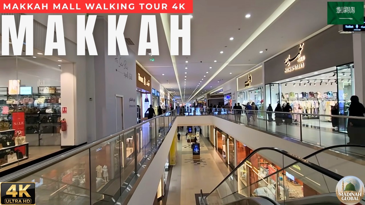 POV: Makkah Mall Full Walking Tour: Inside the Best Shopping in Makkah (4K)