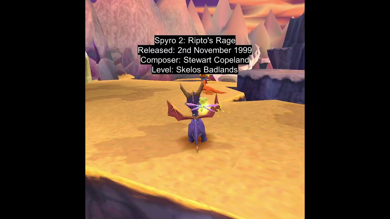Rayman & Spyro used the same music samples?