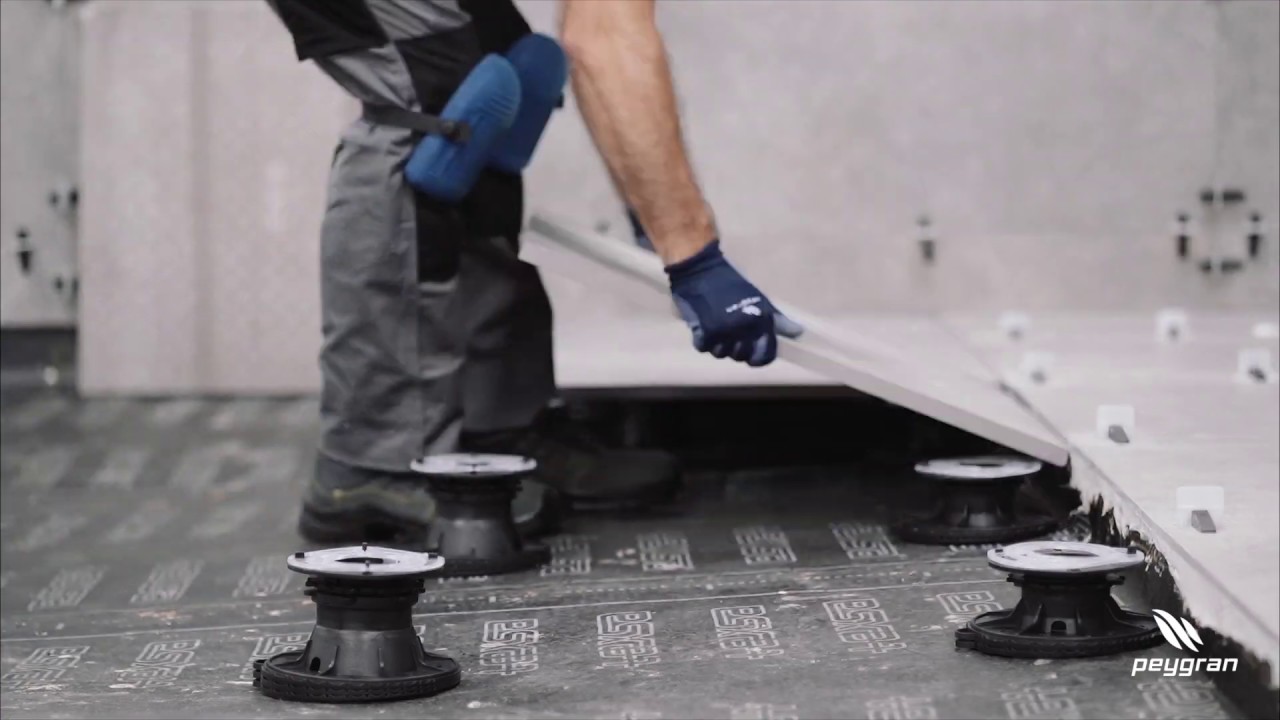 Raised Floor Pedestals Peygran - Installation