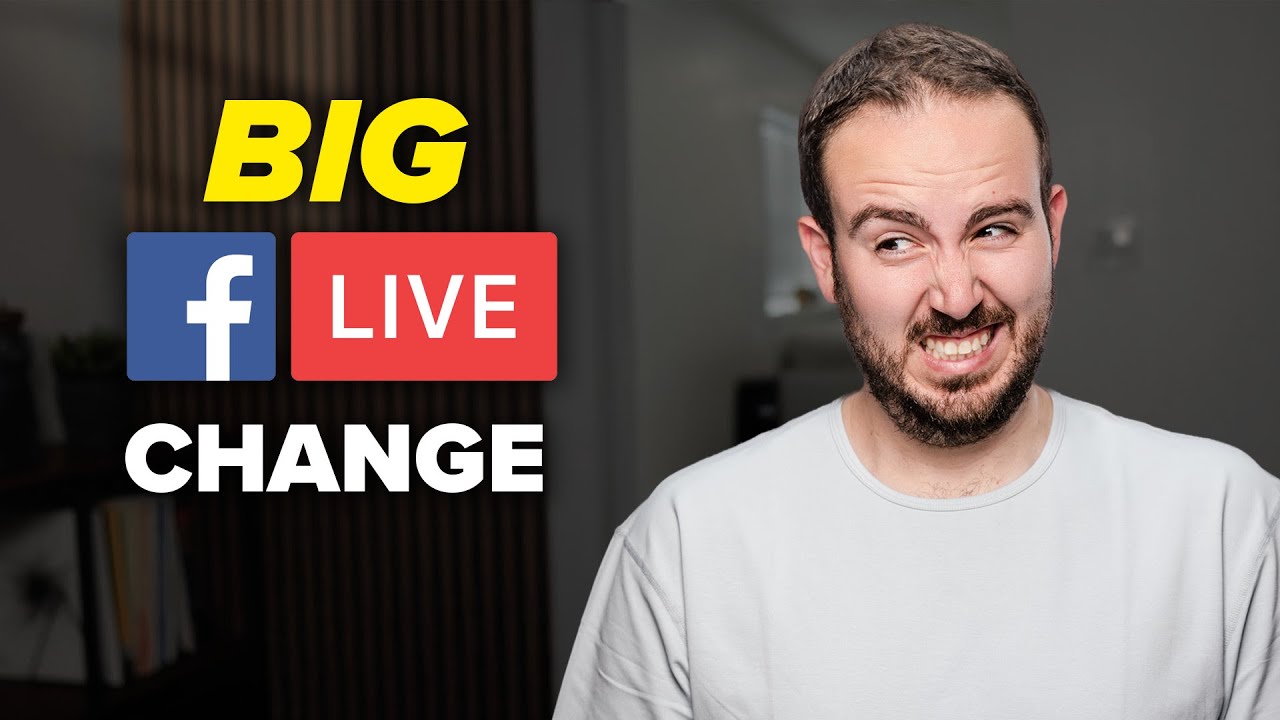 BIG Changes to Facebook Live