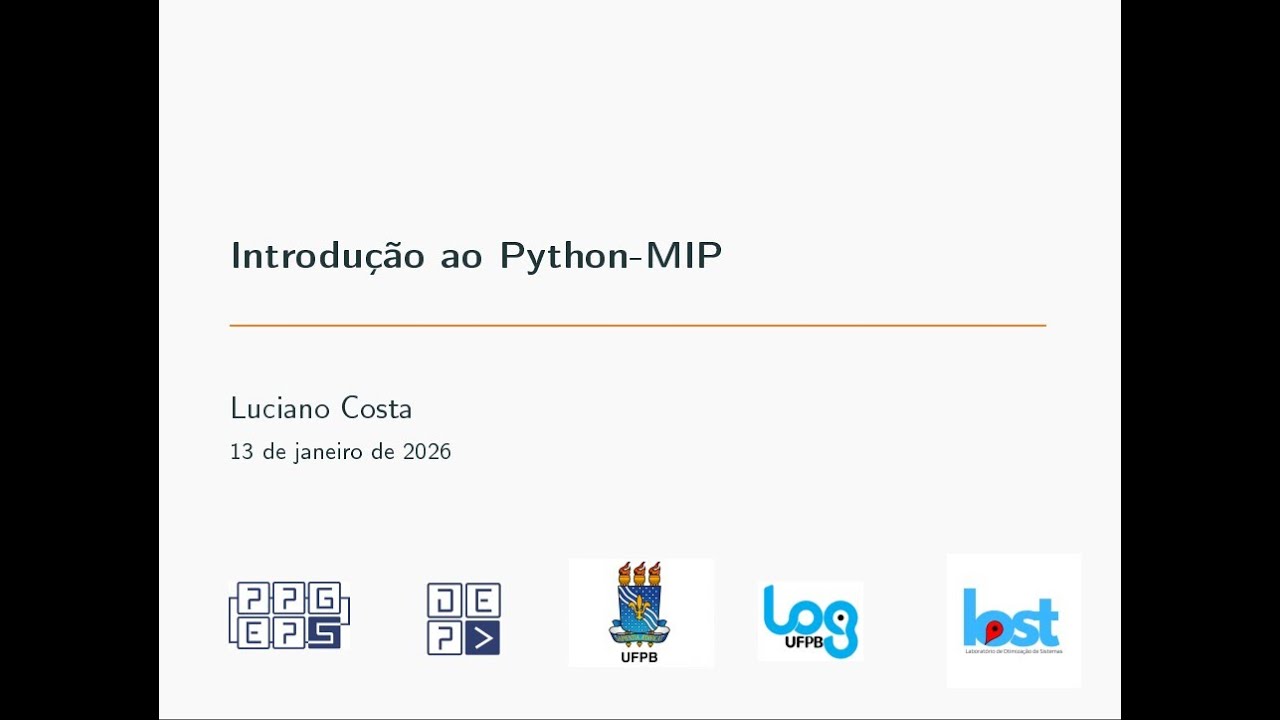 Tutorial Python-MIP (Parte 1): Introdução + Implementação de modelo básico