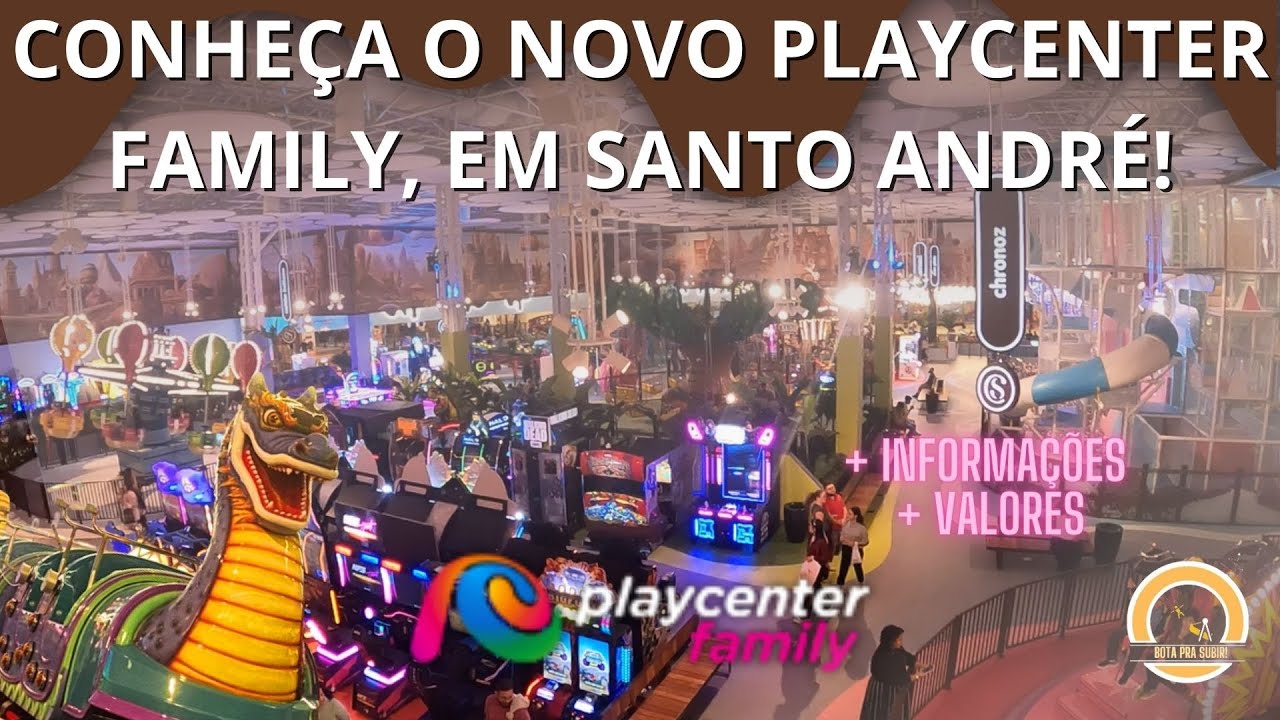 TUDO SOBRE O NOVO PLAYCENTER FAMILY no GRAND PLAZA SHOPPING em SANTO ANDRÉ