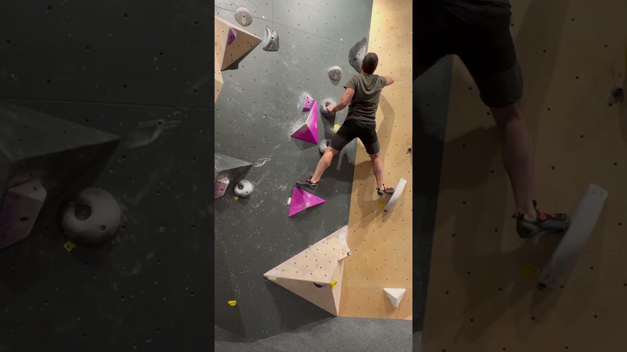#bouldering en Sputnik Berango - Bloque Amarillo #climbing #escalada #foryou #parati #indoorclimbing