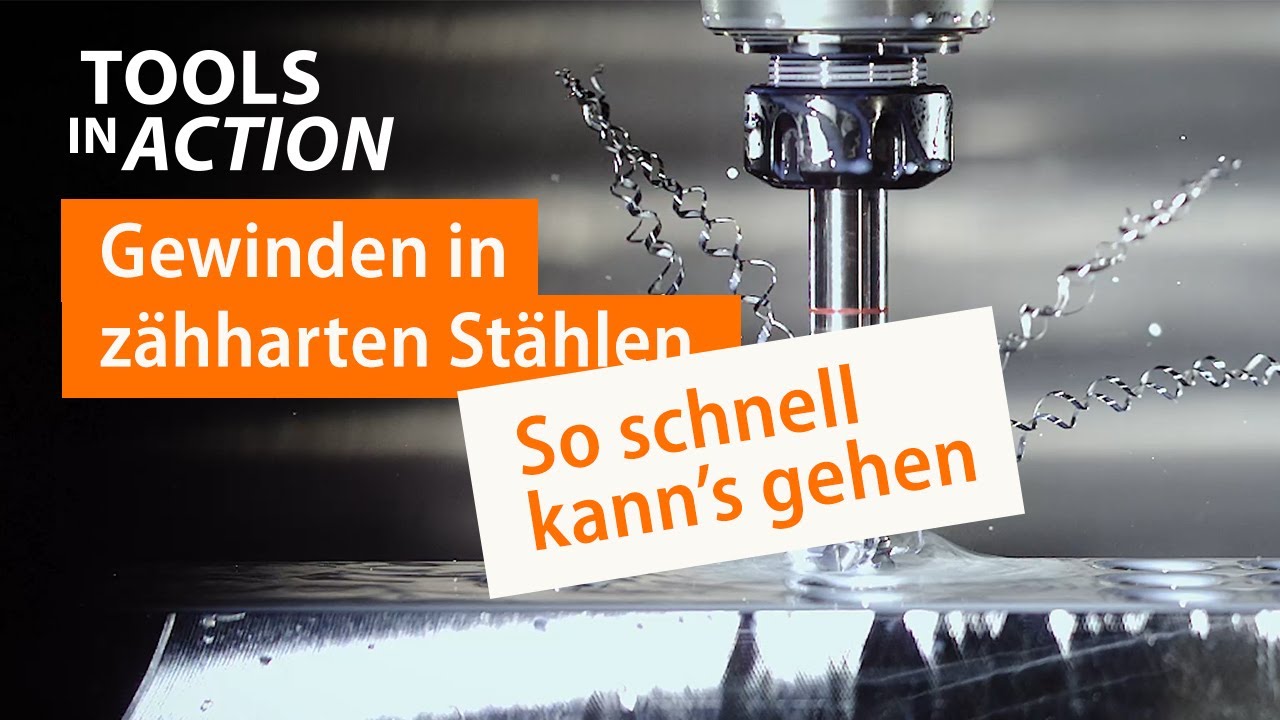 Schneller Gewinden in z&auml;hharten St&auml;hlen mit dem GARANT Master Tap Steel HT | Tools In Action