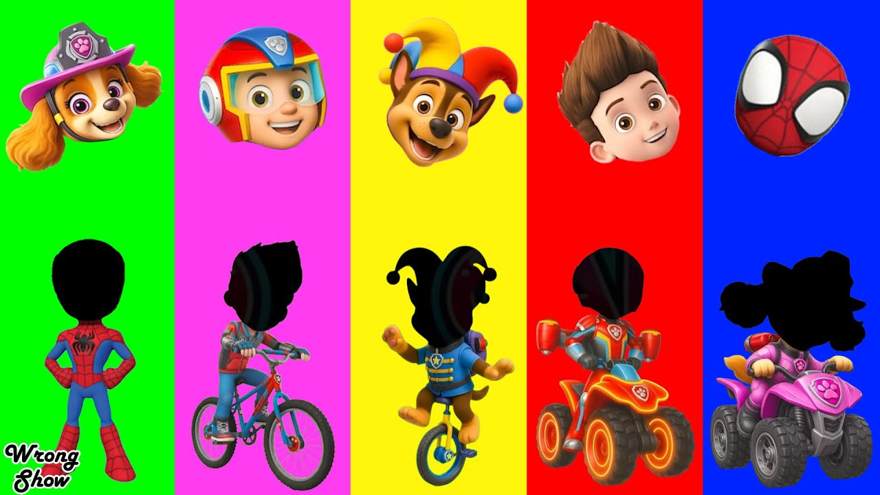 Wrong eyes 👀 Paw Patrol Family Friendly Full Episodes - DAME TU COSITA Funny Puzzle Wrong Heads #14